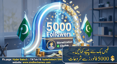 Facebook Monetization in Pakistan with RDP 5000 Followers Guide