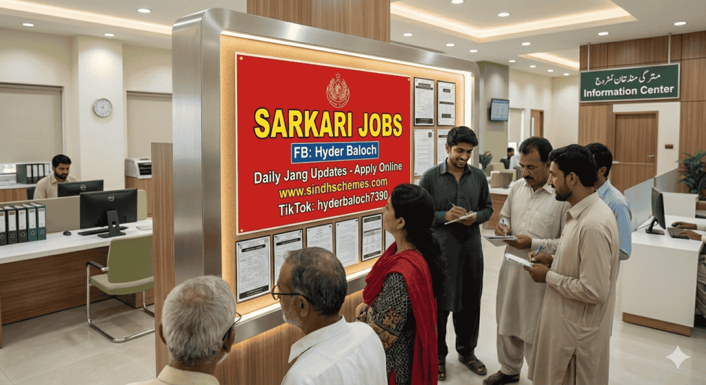 Latest Govt Jobs 2026 Pakistan
