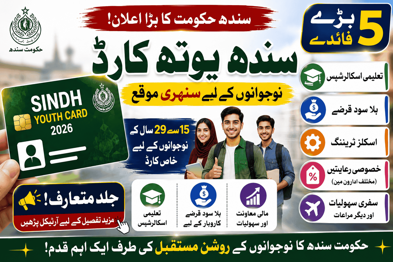 Sindh Youth Card 2026