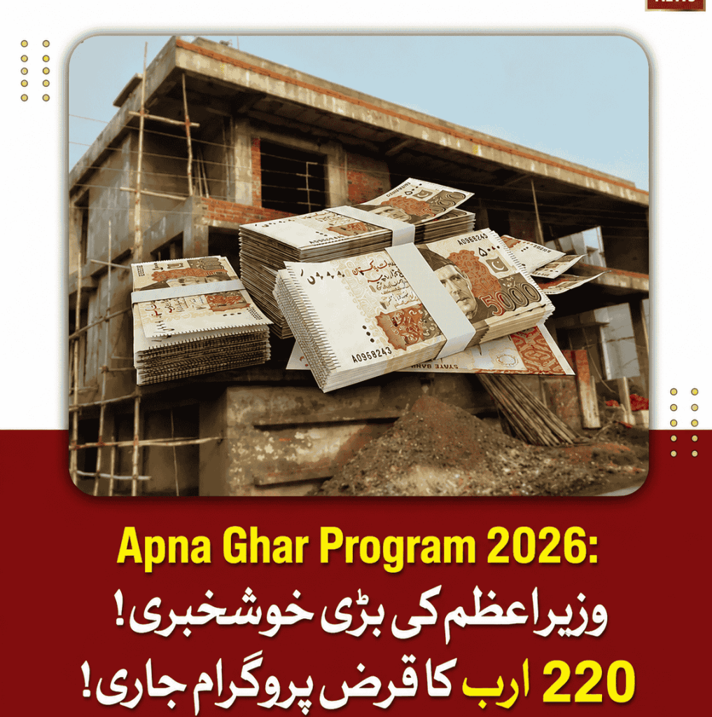 Apna Ghar Program 2026 قرض پروگرام