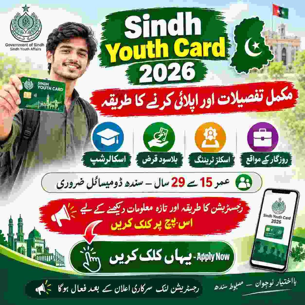 Sindh Youth Card 2026