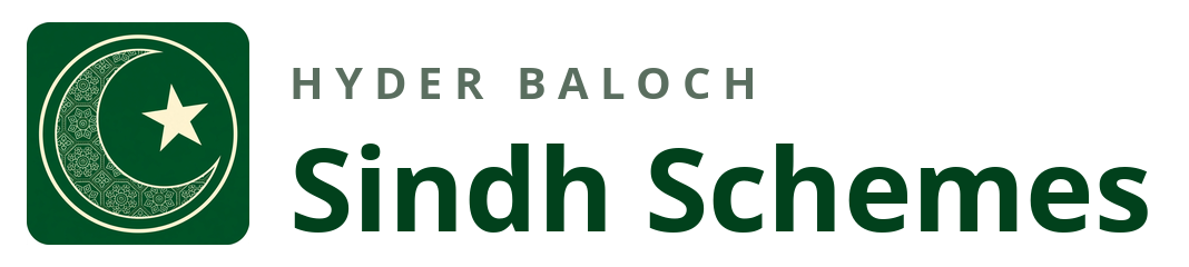 Hyder Baloch Sindh Schemes